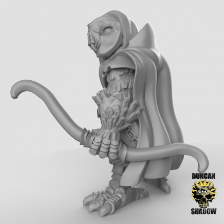 Figurines Anthropomorphes Duncan Shadow – Impression 3D pour Wargames et Jeux de Rôle

