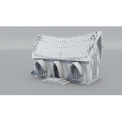 -Décor impréssion 3D Maison Elfe Simple