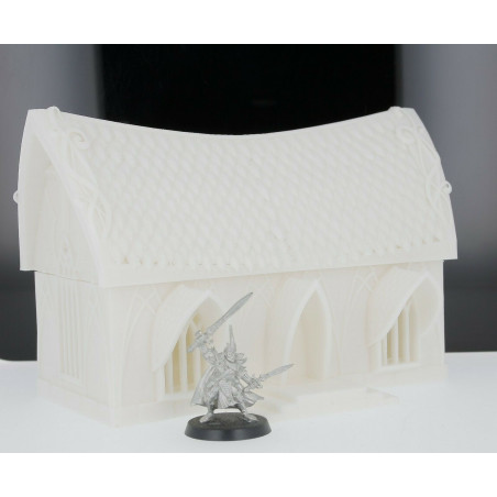 -Décor impréssion 3D Maison Elfe Simple