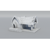 9th Age décors impression 3D Maison artisan elfique