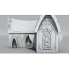 9th Age décors impression 3D Grande maison elfique 