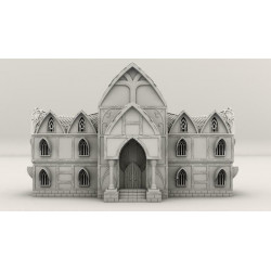 9th Age décors impression 3D Auberge elfique  (2)
