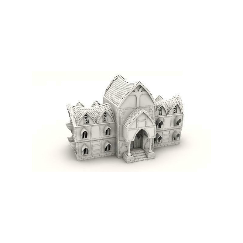 9th Age décors impression 3D Auberge elfique 