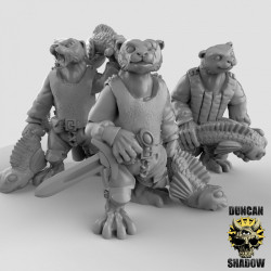 Duncan Shadow - Otter folk with Fish    (2)