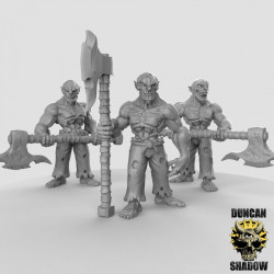 Duncan Shadow - Ghouls with Great axes   (2)