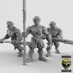 Duncan Shadow - Ghouls with spears   (2)