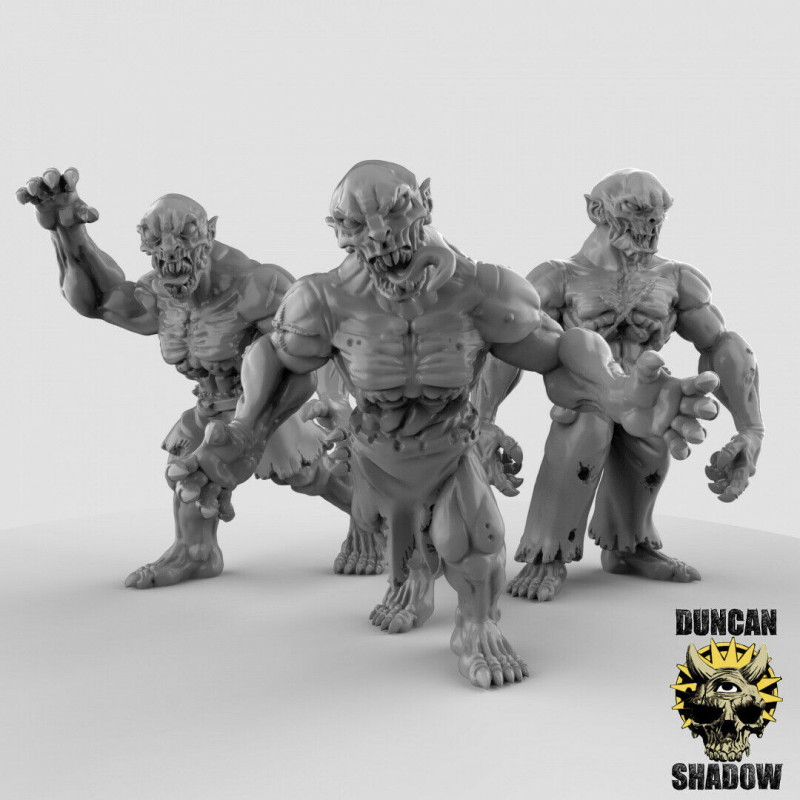 Figurines Morts-Vivants en impression 3D – Wargames & Jeux de rôle