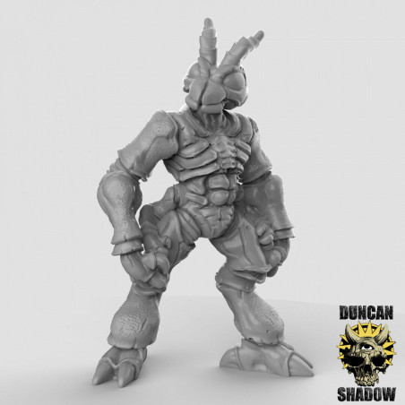 Figurines Anthropomorphes Duncan Shadow – Impression 3D pour Wargames et Jeux de Rôle
