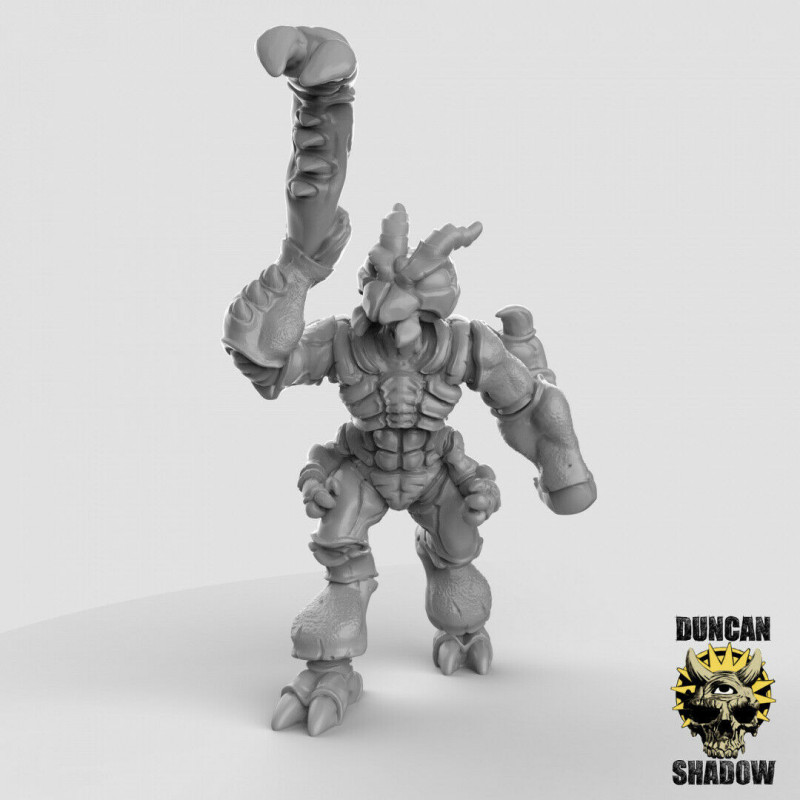 Figurines Anthropomorphes Duncan Shadow – Impression 3D pour Wargames et Jeux de Rôle
