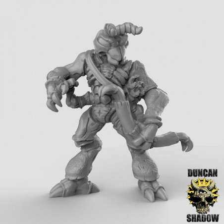Figurines Anthropomorphes Duncan Shadow – Impression 3D pour Wargames et Jeux de Rôle

