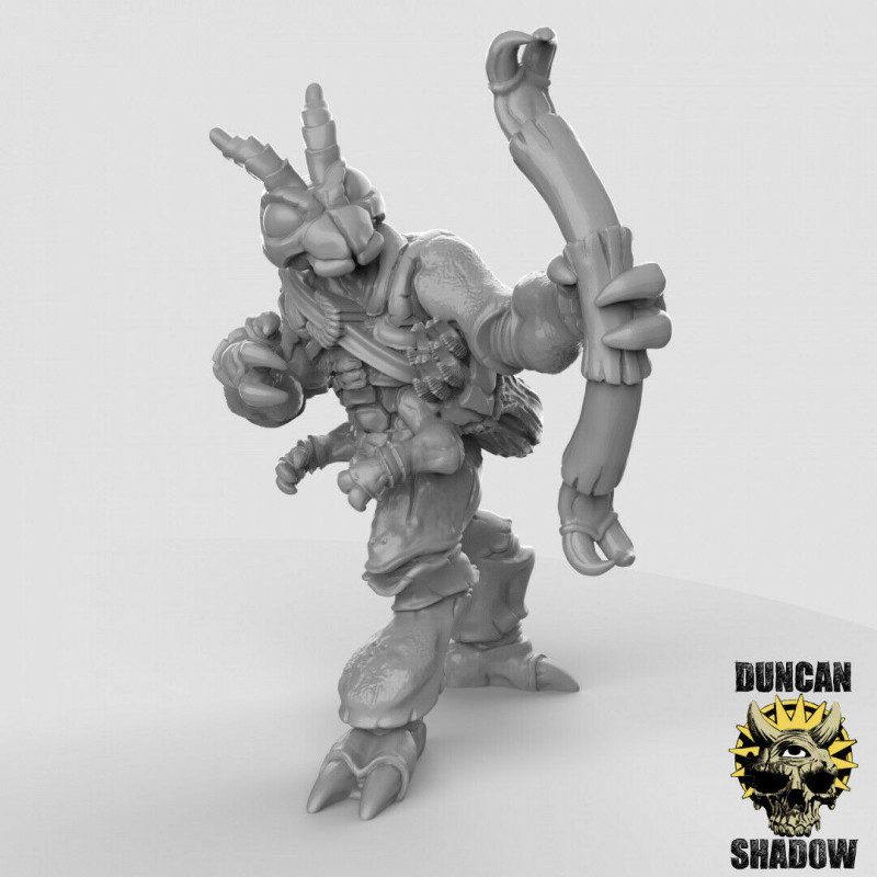 Figurines Anthropomorphes Duncan Shadow – Impression 3D pour Wargames et Jeux de Rôle
