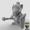 Figurines Anthropomorphes Duncan Shadow – Impression 3D pour Wargames et Jeux de Rôle
