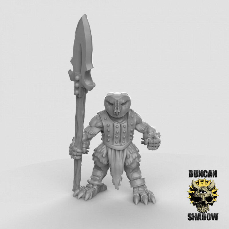 Figurines Anthropomorphes Duncan Shadow – Impression 3D pour Wargames et Jeux de Rôle
