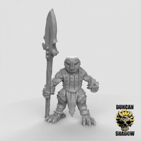 Figurines Anthropomorphes Duncan Shadow – Impression 3D pour Wargames et Jeux de Rôle
