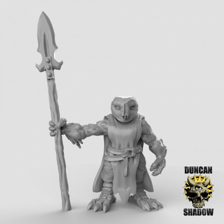 Figurines Anthropomorphes Duncan Shadow – Impression 3D pour Wargames et Jeux de Rôle
