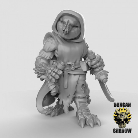 Figurines Anthropomorphes Duncan Shadow – Impression 3D pour Wargames et Jeux de Rôle
