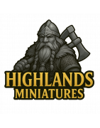Highlands Miniatures – Figurines Fantasy en Résine 28 mm