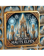  Décors Hauts Elfes – Décors Imprimés en 3D pour Jeux de Figurines