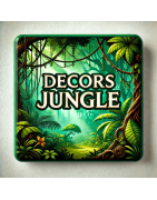  Décors Jungle – Décors Imprimés en 3D pour Jeux de Figurines