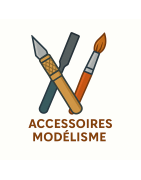 Flocages, pinceaux et outils pour figurines et modélisme
