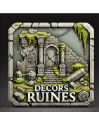  Décors Ruines et Pierres – Décors Imprimés en 3D pour Jeux de Figurines