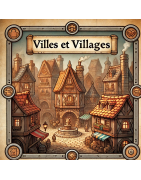  Décors Villes et Villages – Décors Imprimés en 3D pour Jeux de Figurines