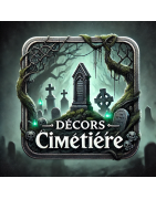  Décors Cimetière – Décors Imprimés en 3D pour Jeux de Figurines