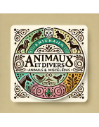 Figurines d’animaux et créatures diverses pour wargame