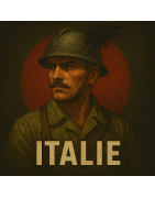 Infanterie Italienne 3D – Figurines WW2 en Résine – Wargame Bolt Action, Flames of War
