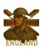 Figurines Angleterre Seconde Guerre Mondiale - Wargames & Historique en Résine
