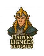 Hauts Elfes  – Figurines 3D Ghamak pour Wargames Fantasy