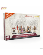 Townsfolk Miniatures - Figurines Fantasy Dungeons & Lasers Archon Studio