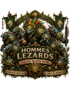 Rabiots Gwaka’moli Crater Gators - Équipe Blood Bowl Hommes-Lézards Games Workshop