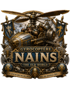 Rabiots Gyrocoptère Nain - Pièces détachées Warhammer The Old World