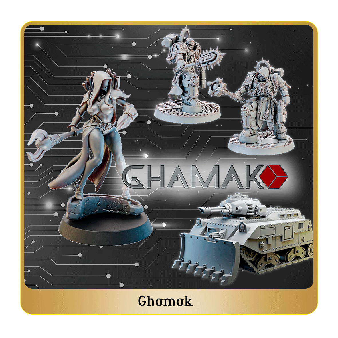 Figurines Ghamak Studio Sci Fi
