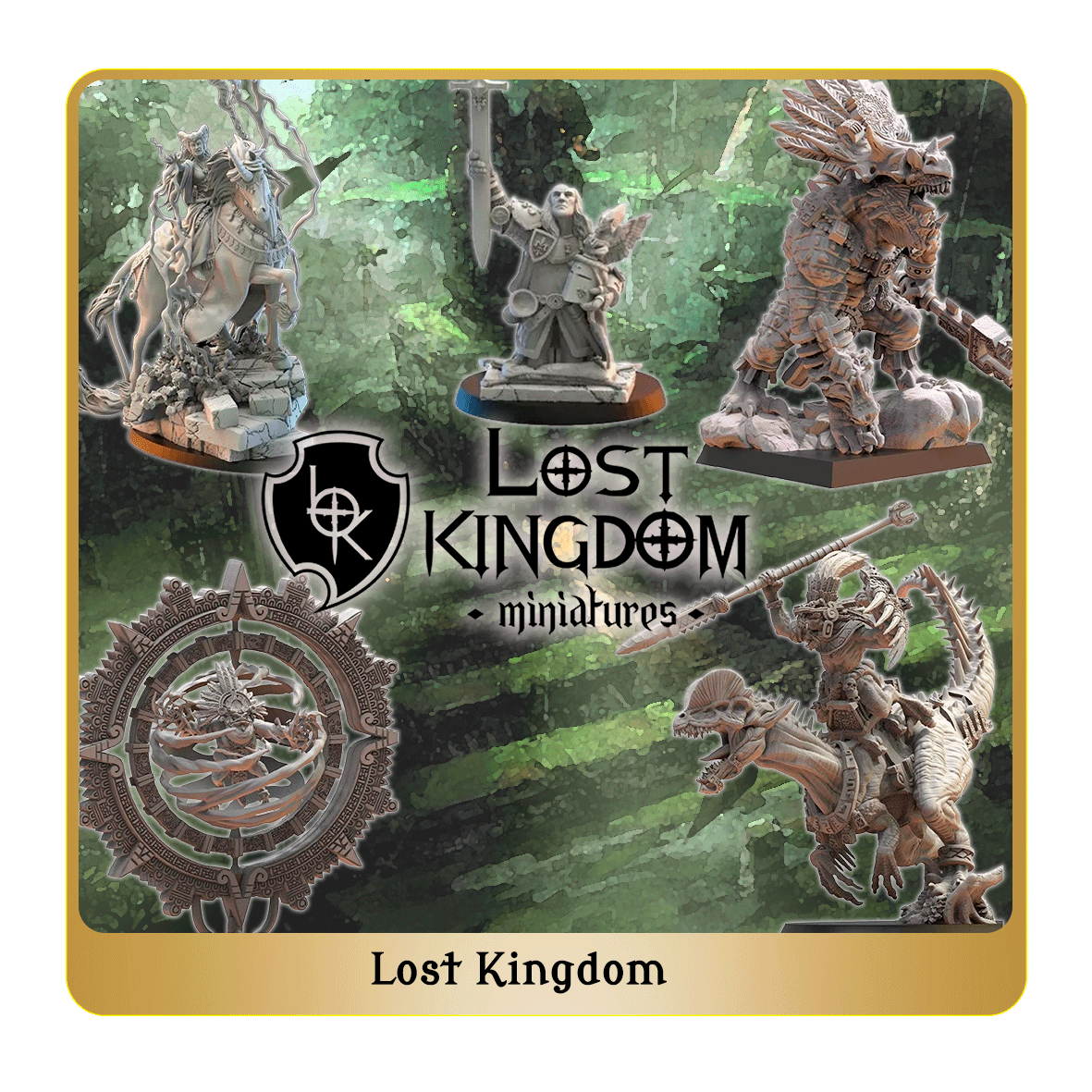 Figurines The lost kingdom miniatures