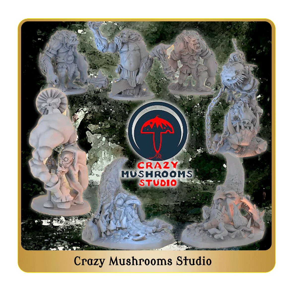 Figurines Crazy Mushroom Studio