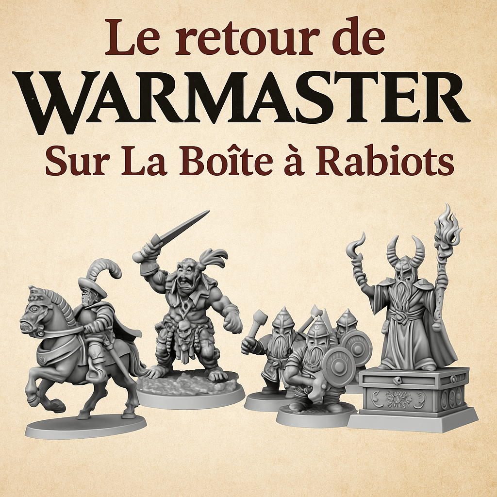 Lancement Warmaster sur la boutique