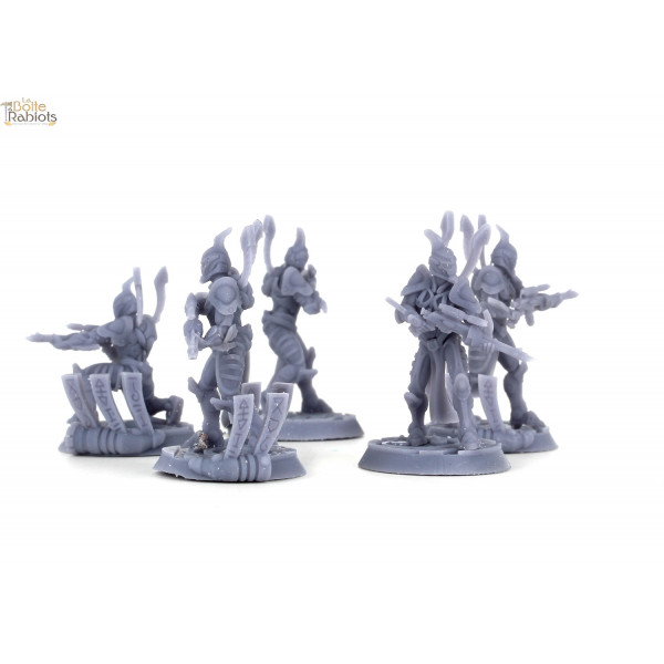 Figurine imprimée en 3D Résine pour jeux de figurines Eldar Vengeur 1