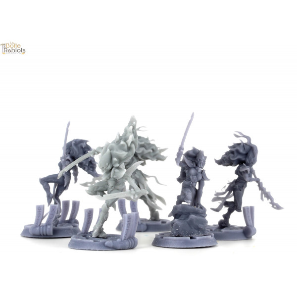 Figurine 3D Résine pour jeux de figurines Space elves-Banshee 1